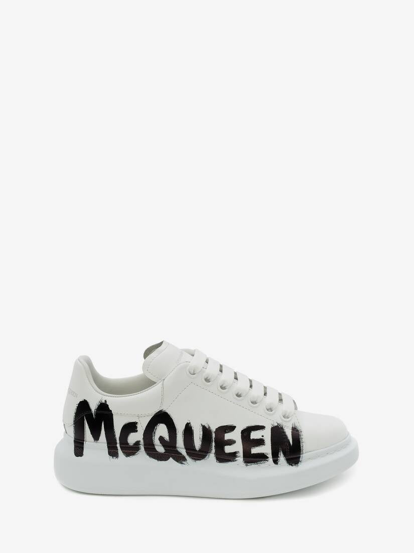 Alexander McQueen Oversized "White-Black Graffiti"