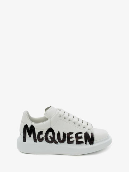 Alexander McQueen Oversized "White-Black Graffiti"