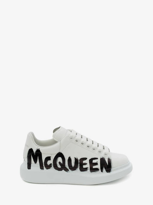 Alexander McQueen Oversized "White-Black Graffiti"