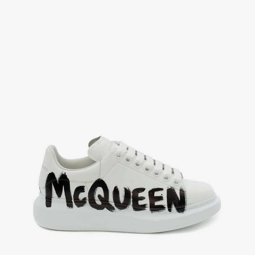 Alexander McQueen Oversized "White-Black Graffiti"