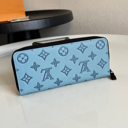 Louis Vuitton Zippy Wallet "Shadow Leather"
