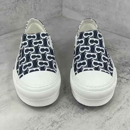 Burberry Slip-On "Grey-White Monogram"