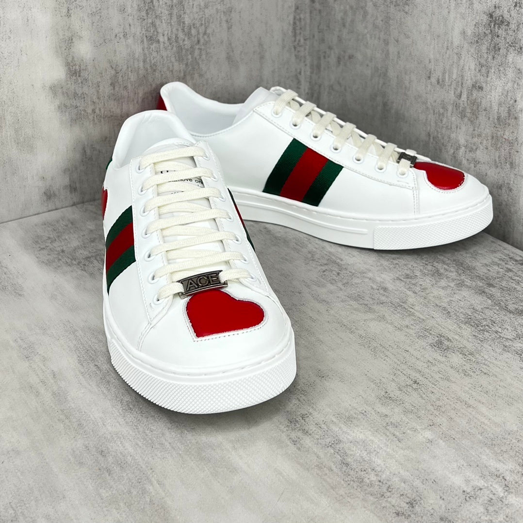 Gucci Ace "White Heart"