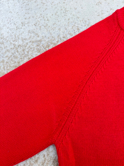 Thom Browne 4-Bar Wool Sweater "Red"