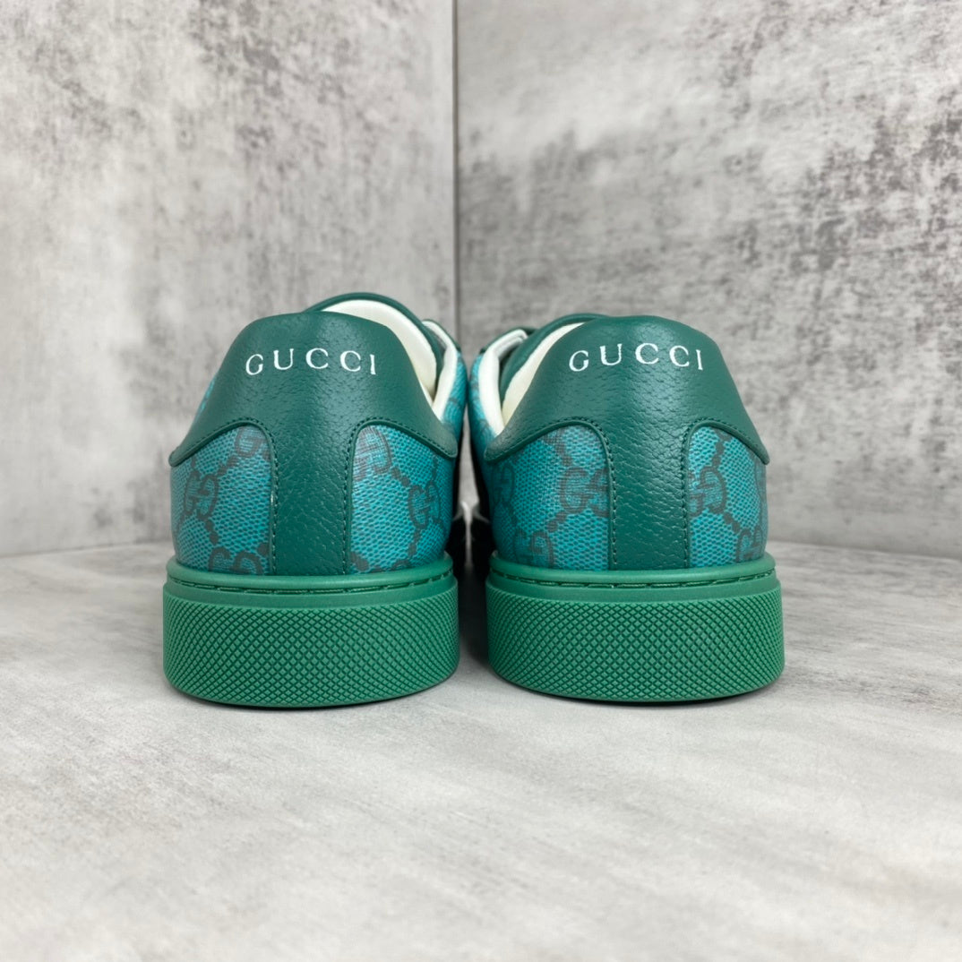 Gucci Ace "Green Monogram"