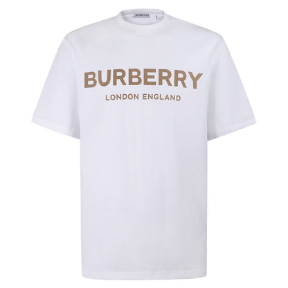 Burberry Logo Print T-Shirt "White"