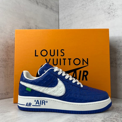 Louis Vuitton x Nike Air Force 1 "Blue"