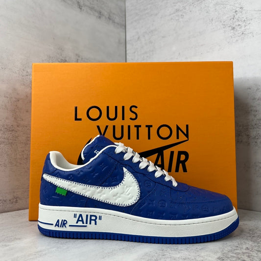 Louis Vuitton x Nike Air Force 1 "Blue"
