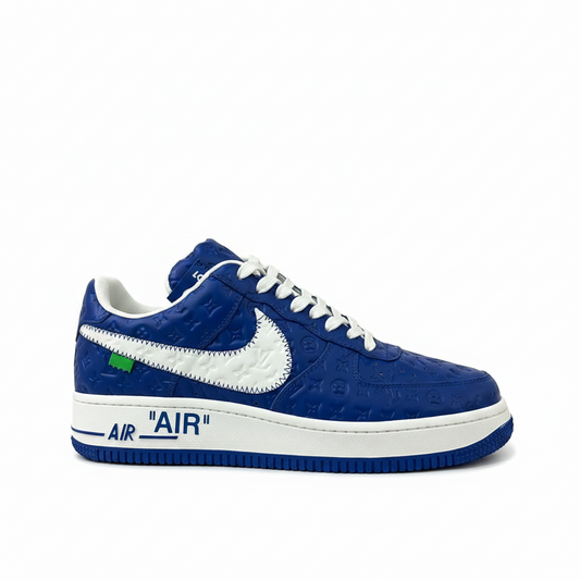 Louis Vuitton x Nike Air Force 1 "Blue"