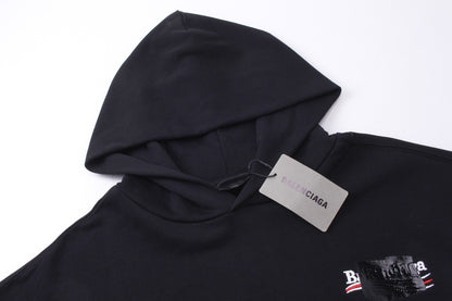 Balenciaga Gaffer Hoodie "Black"