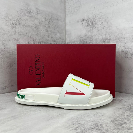 Valentino Garavani Slides "White-Multicolour"