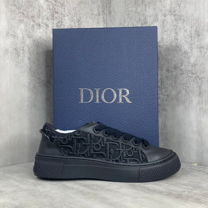 Dior B33 "Black Oblique Embroidery"