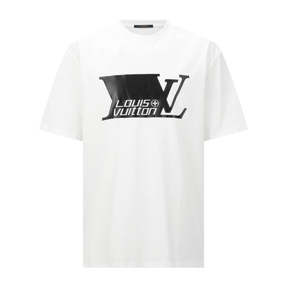 Louis Vuitton Printed Signature T-Shirt "White"
