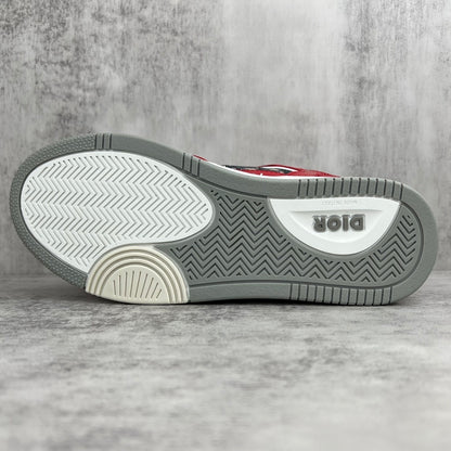 Dior B27 High-Top "White-Red-Beige"