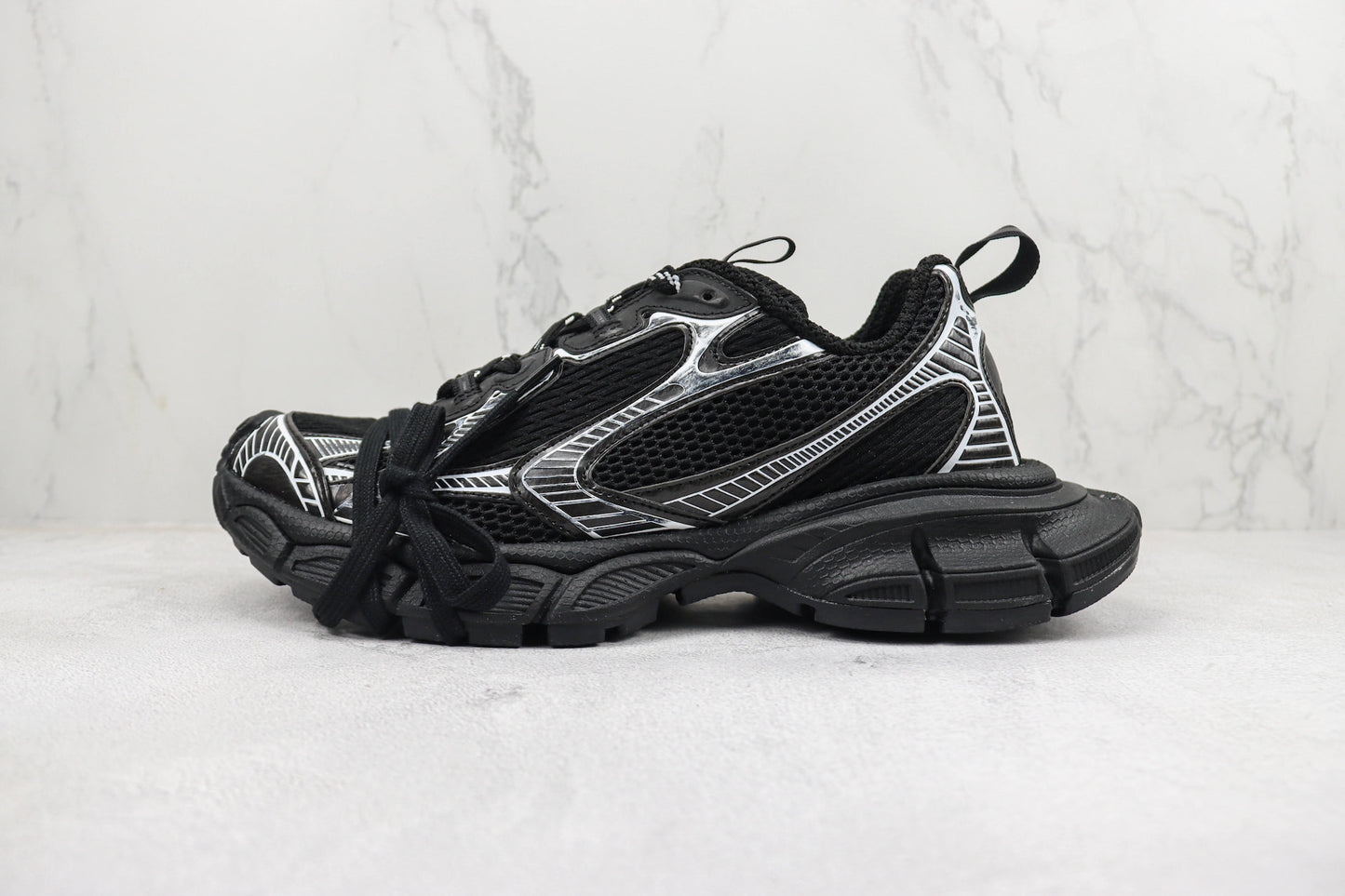 Balenciaga 3XL "Black-Silver"
