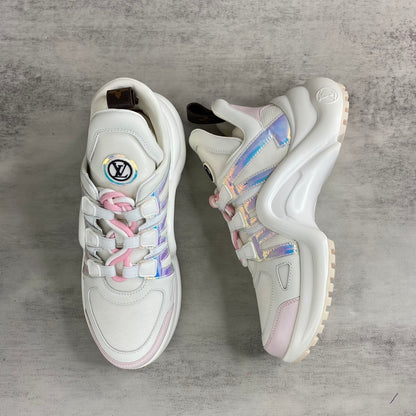 Louis Vuitton Arklight "White-Pink-Reflective"