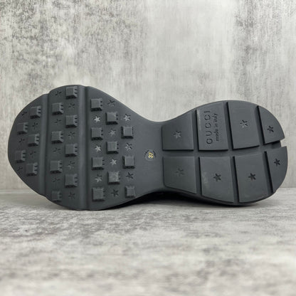 Gucci x The North Face Rhyton "Black-Multicolour All Over Logo"