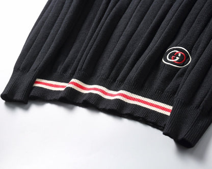 Gucci V-Neck Sweater "Black"