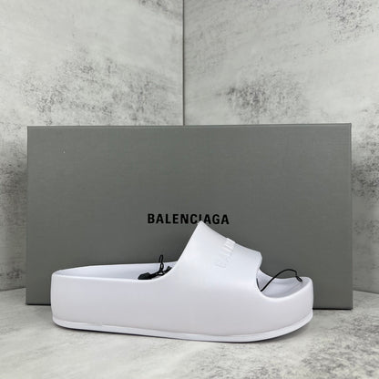 Balenciaga Chunky Slides "White"