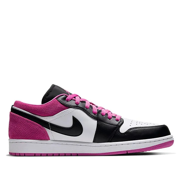 Air Jordan 1 Low "Black-Fuchsia"