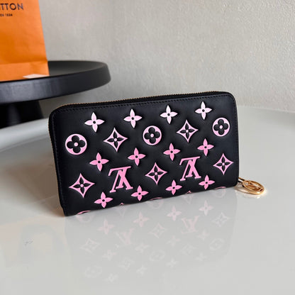 Louis Vuitton Zippy Wallet "Monogram Embossed Leather"
