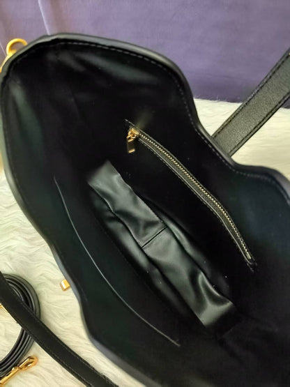 Celine Small Camille 16 Soft Bag in Smooth Calfskin "Black"
