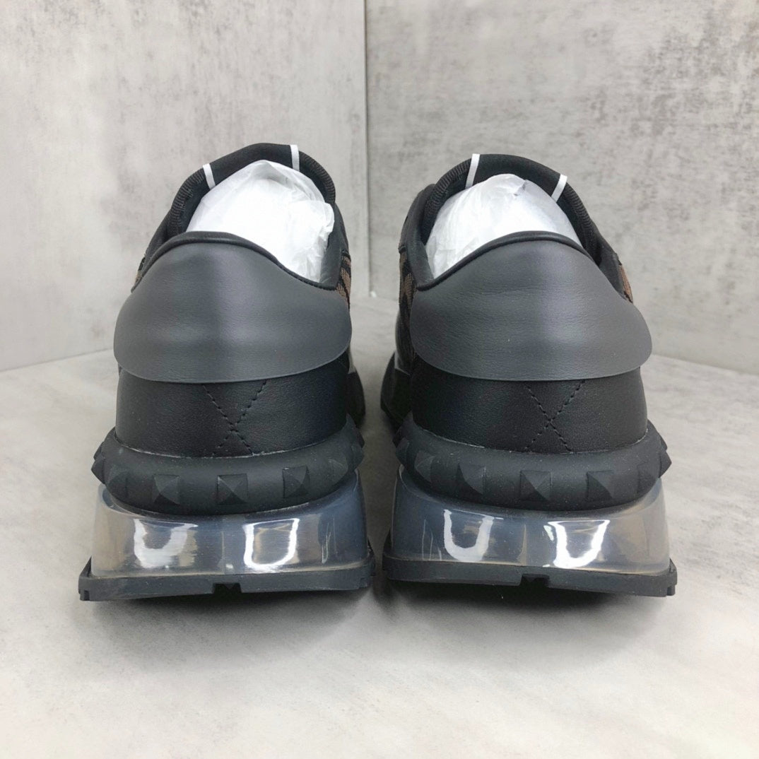 Valentino Garavani Netrunner "Black-Brown Monogram"