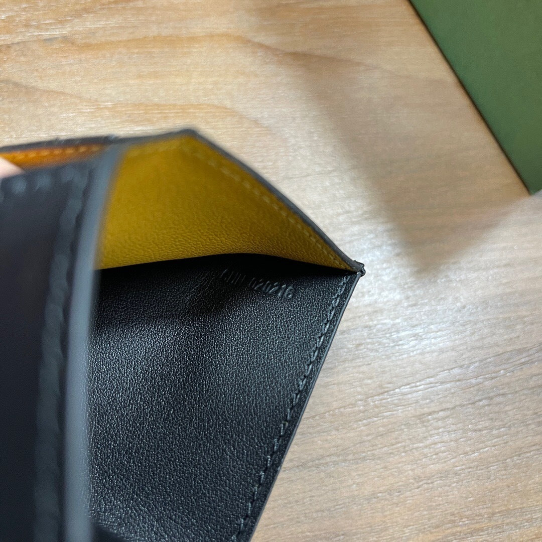 Goyard Saint-Pierre Card Wallet "Black"