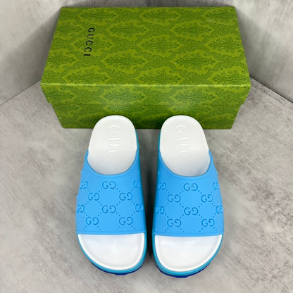 Gucci Slides "Blue-White"