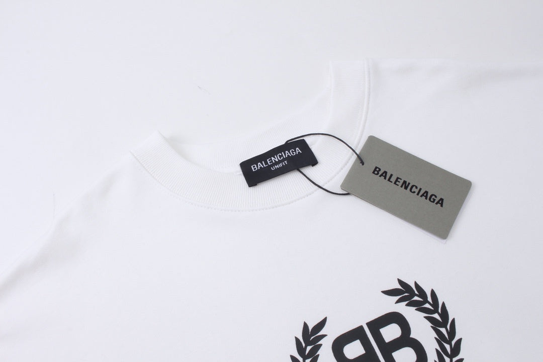 Balenciaga Sweatshirt "White-Black"