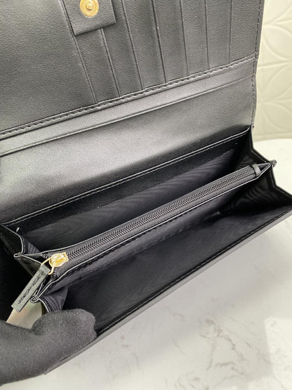 Gucci Guccissima Leather Long Wallet
