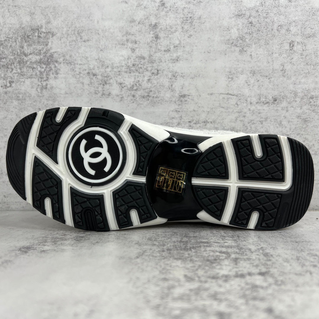 Chanel 22A "Grey All Over Logo"