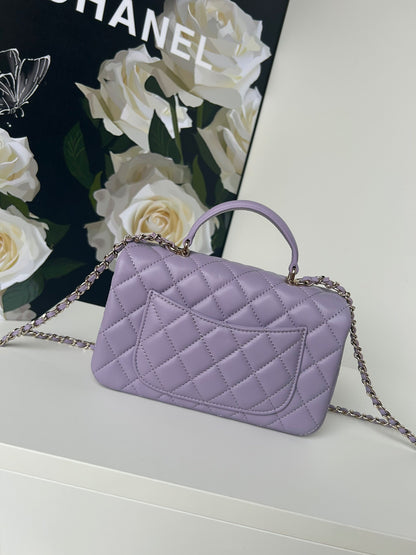 Chanel Large Flap Bag With Top Handle
