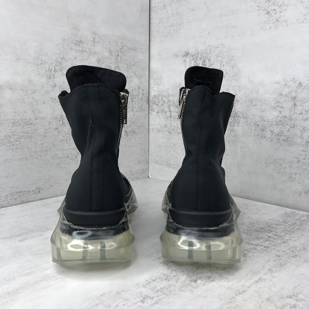 Rick Owens Abstract DRKSHDW High "Black Clear Sole"