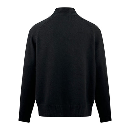 Burberry B Shield Wool Blend Bomber Jacket "Black"