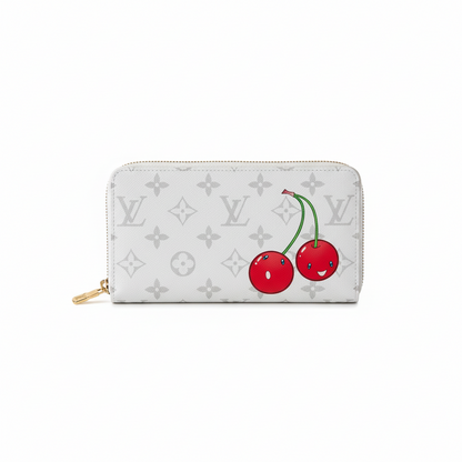 Louis Vuitton Zippy Wallet Cherry Monogram