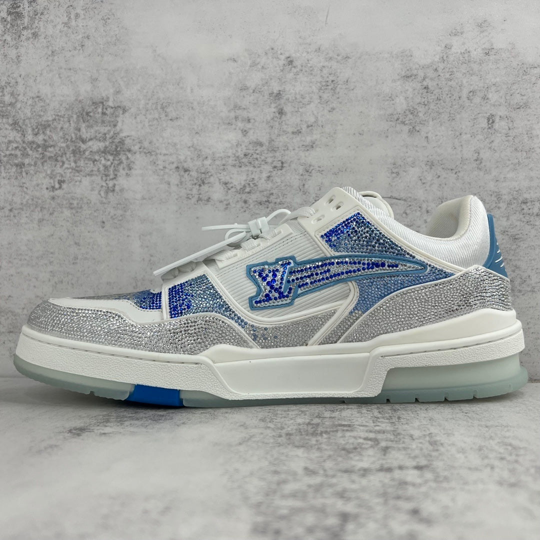Louis Vuitton Trainers "Azur" Crystals