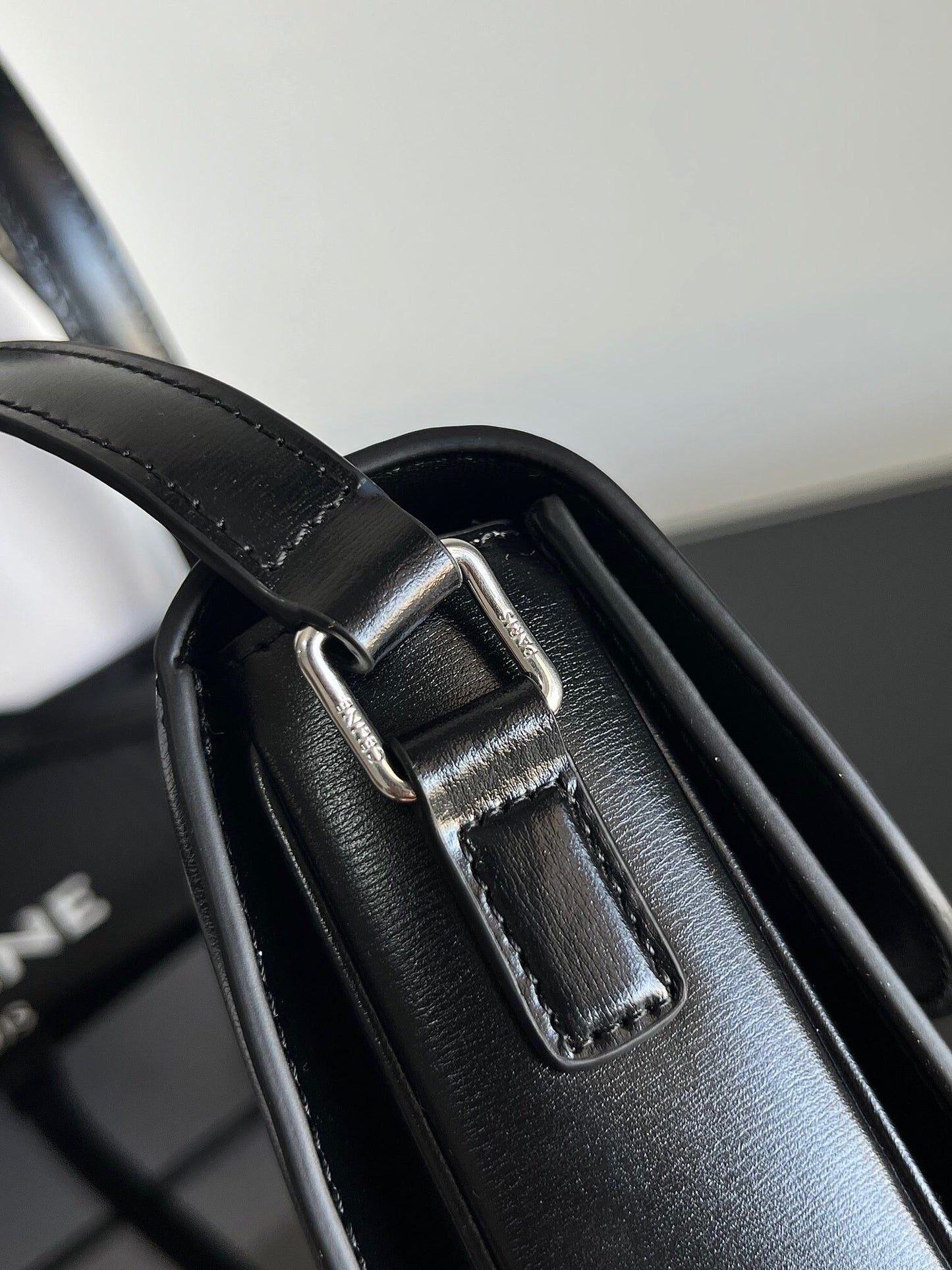 Celine Teen Triomphe Bag in Shiny Calfskin