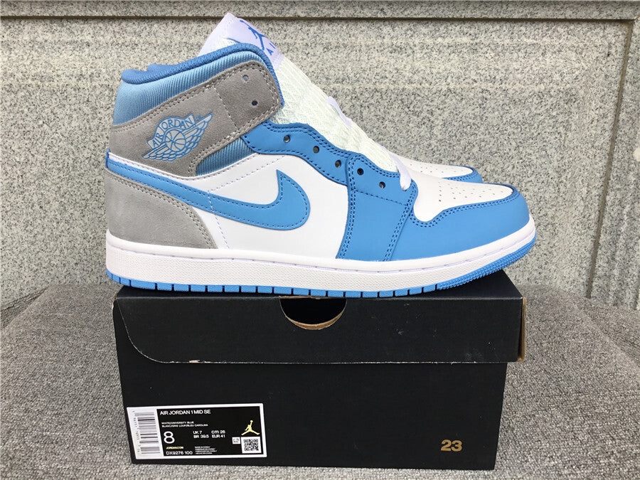 Air Jordan 1 Mid SE "University Blue-Grey"