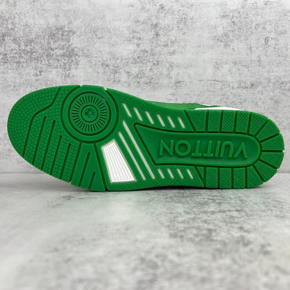 Louis Vuitton Trainers "Green-White"