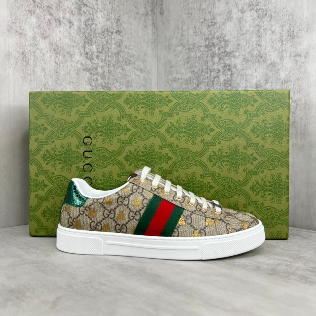 Gucci Ace "Beige Monogram"