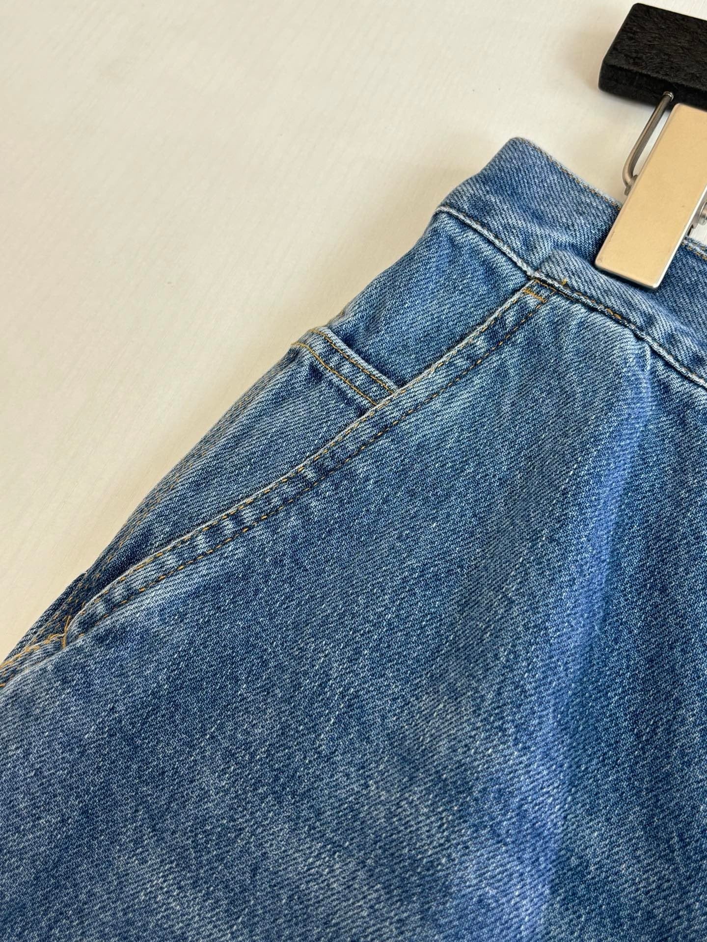 Dior Cargo Jeans "Blue Cotton Twill"