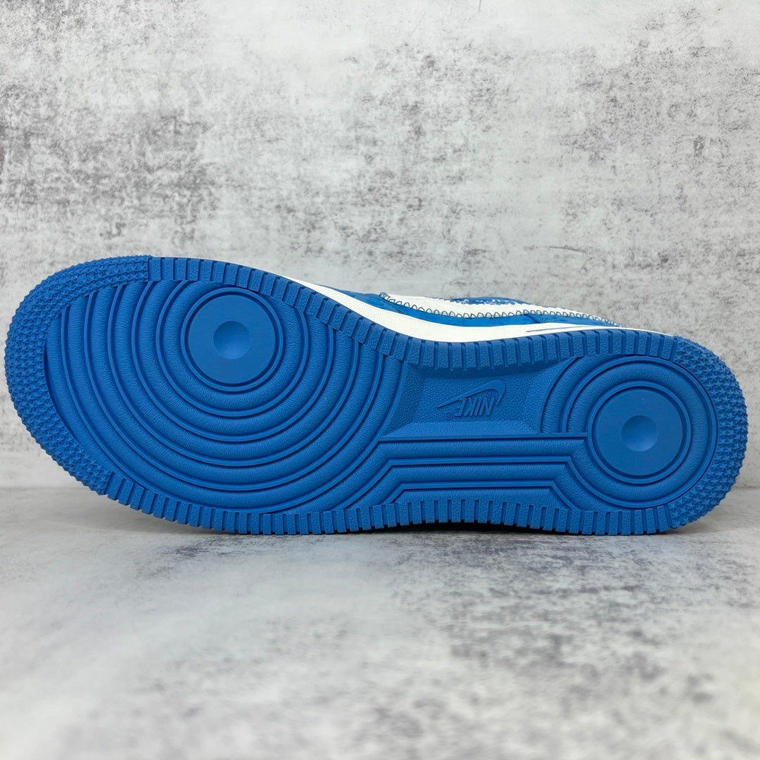 Louis Vuitton x Nike Air Force 1 "University Blue"