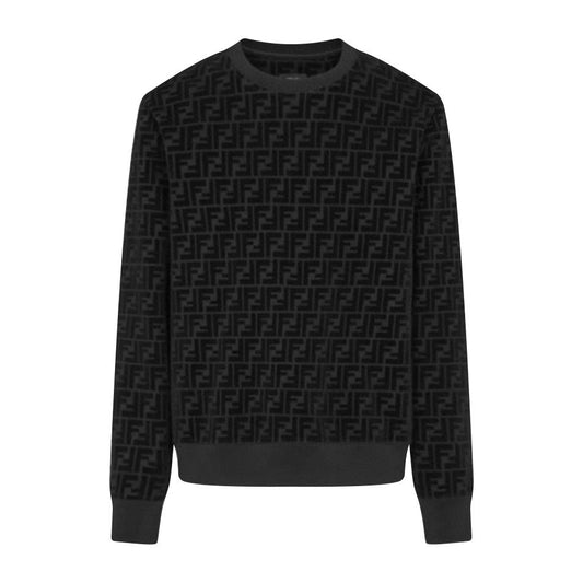 Fendi FF Monogram Sweatshirt "Black"
