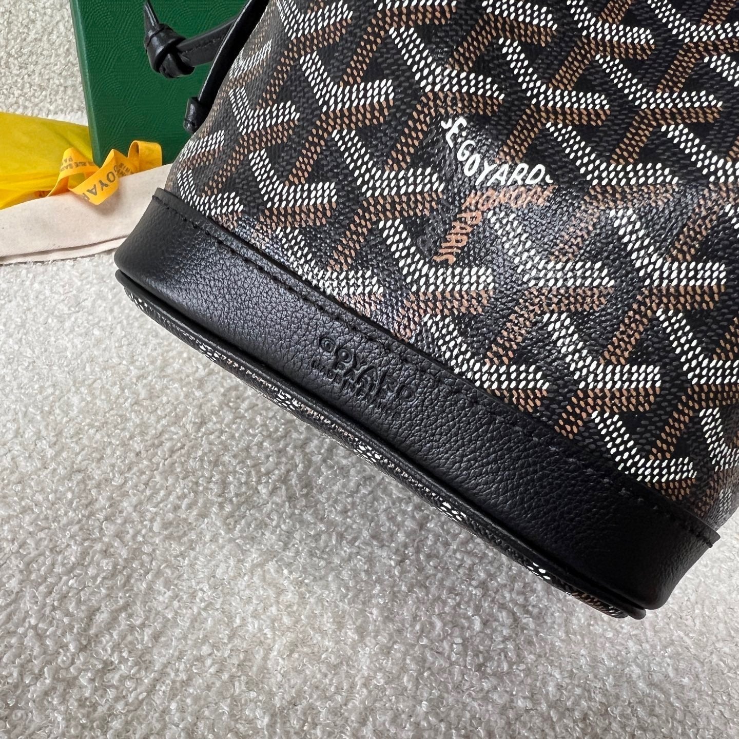 Goyard Petit Flow Bucket Bag