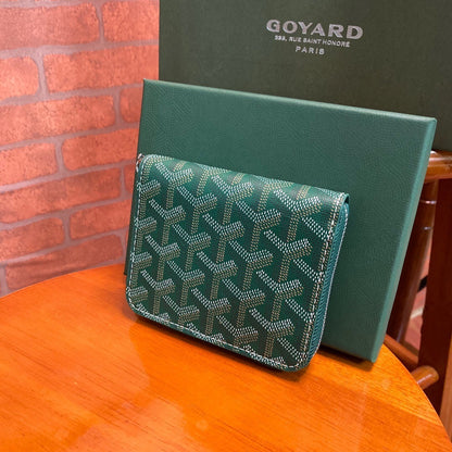 Goyard Matignon PM Wallet "Green"