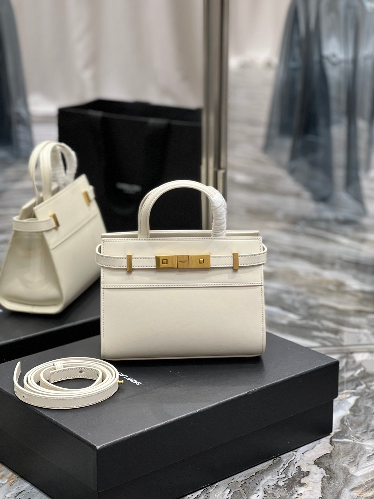 Saint Laurent Manhattan Nano Shopping Bag