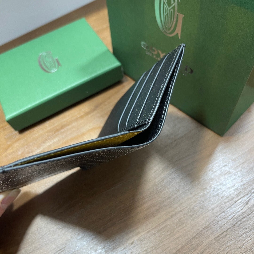 Goyard Saint-Pierre Card Wallet "Black"