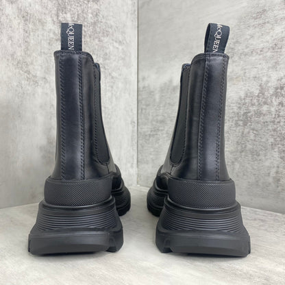 Alexander McQueen Tread Slick Chelsea Boots "Black"