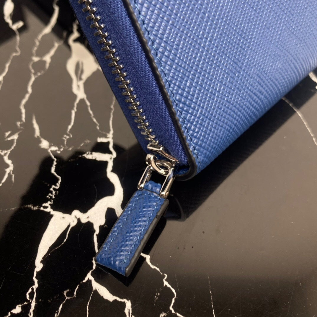 Prada Long Saffiano Leather Wallet